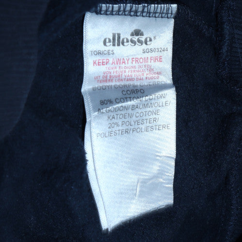 Womens UK Size 6 ellesse Black Pullover Hoodie