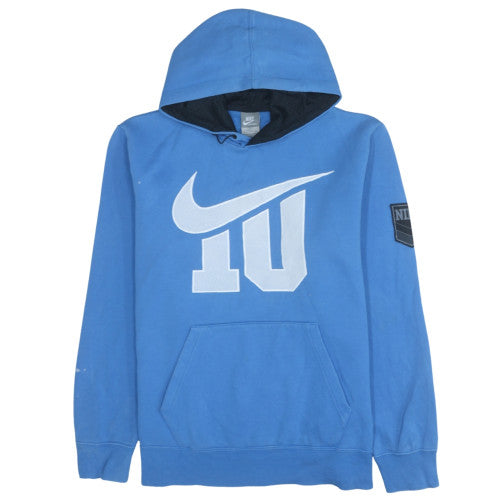 Mens UK Size L Nike Blue Pullover Hoodie