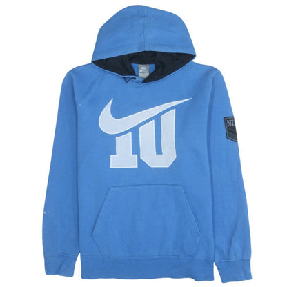 Mens UK Size L Nike Blue Pullover Hoodie