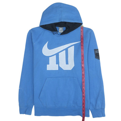 Mens UK Size L Nike Blue Pullover Hoodie