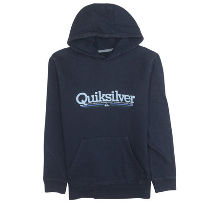 Womens UK Size 14 Quiksilver Blue Pullover Hoodie