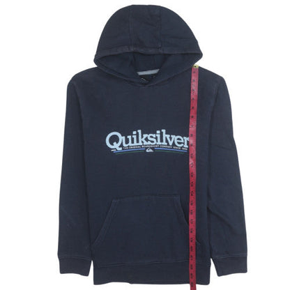 Womens UK Size 14 Quiksilver Blue Pullover Hoodie