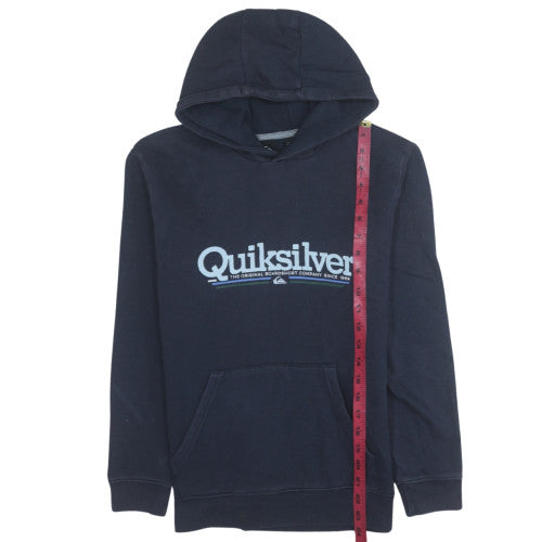 Womens UK Size 14 Quiksilver Blue Pullover Hoodie