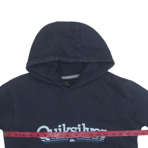 Womens UK Size 14 Quiksilver Blue Pullover Hoodie