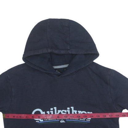 Womens UK Size 14 Quiksilver Blue Pullover Hoodie