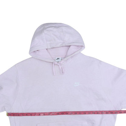 Womens UK Size XL Nike Pink Pullover Hoodie