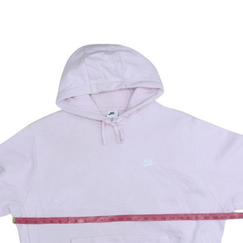 Womens UK Size XL Nike Pink Pullover Hoodie