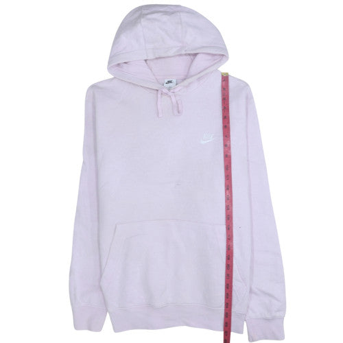 Womens UK Size XL Nike Pink Pullover Hoodie