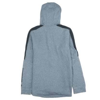 Puma Boys Grey Full Zip Hoodie Size 16 Years Cotton Blend Sportswear