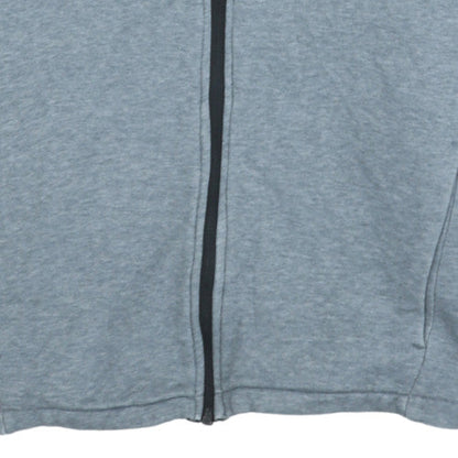 Puma Boys Grey Full Zip Hoodie Size 16 Years Cotton Blend Sportswear