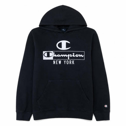 Womens UK Size L Champion Black Pullover Hoodie
