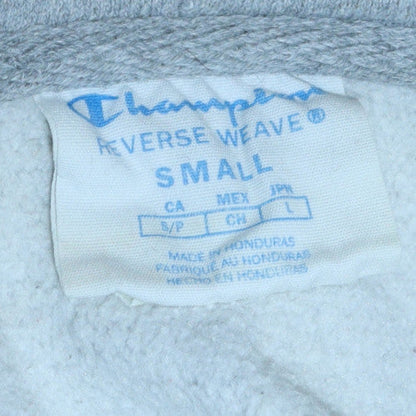 Womens UK Size S Champion Grey Full Zip Hoodie