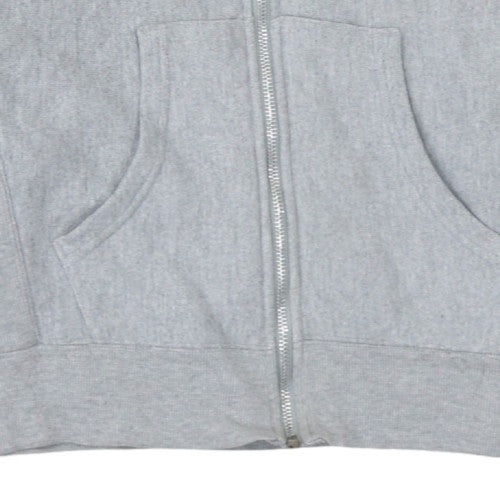 Womens UK Size S Champion Grey Full Zip Hoodie