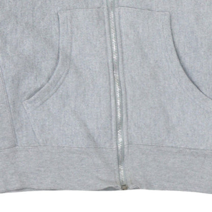 Womens UK Size S Champion Grey Full Zip Hoodie