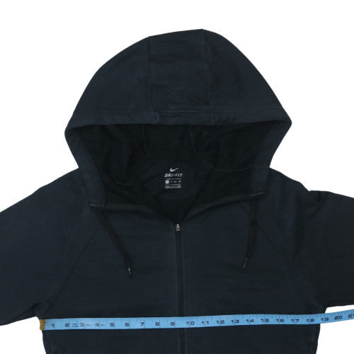 Mens UK Size XS Nike Black Full Zip Hoodie