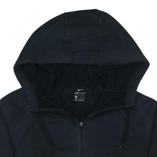 Mens UK Size XS Nike Black Full Zip Hoodie