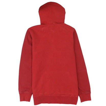 Mens UK Size M Calvin Klein Jeans Red Pullover Hoodie