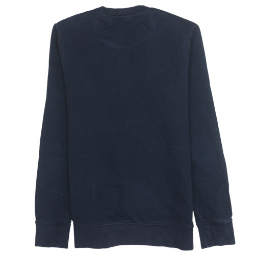 Mens UK Size M Napapijri Blue Pullover Sweatshirt