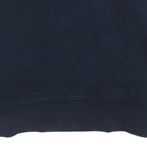 Mens UK Size M Napapijri Blue Pullover Sweatshirt