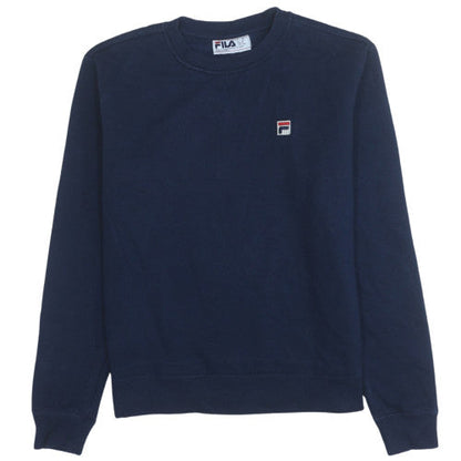 Womens UK Size 16 FILA Blue Pullover Sweatshirt