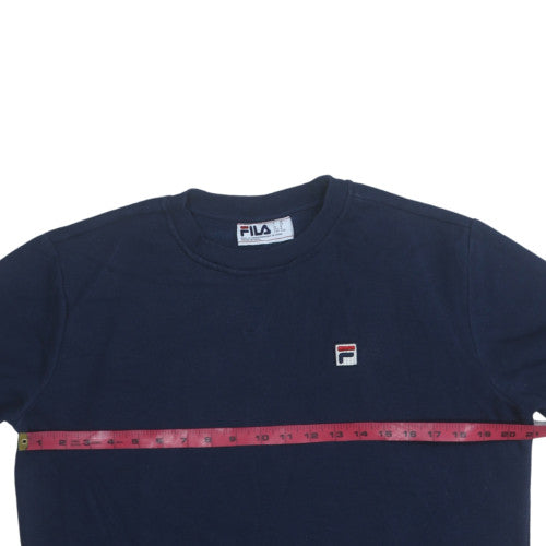Womens UK Size 16 FILA Blue Pullover Sweatshirt
