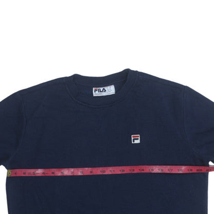 Womens UK Size 16 FILA Blue Pullover Sweatshirt