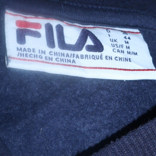 Womens UK Size 16 FILA Blue Pullover Sweatshirt