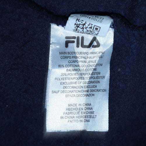 Womens UK Size 16 FILA Blue Pullover Sweatshirt