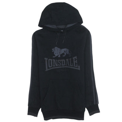 Mens UK Size S Lonsdale Black Pullover Hoodie