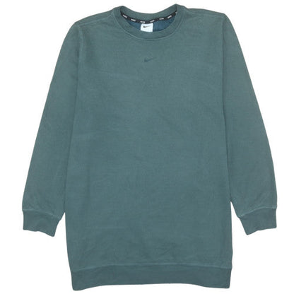 Mens UK Size L Nike Green Pullover Sweatshirt