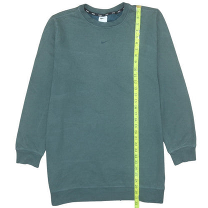 Mens UK Size L Nike Green Pullover Sweatshirt