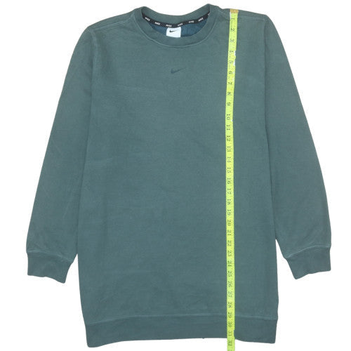 Mens UK Size L Nike Green Pullover Sweatshirt