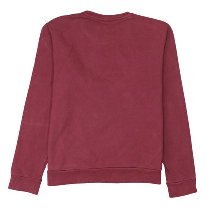 Mens UK Size L HUGO BOSS Red Pullover Sweatshirt