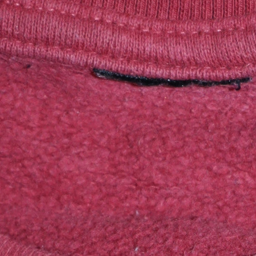 Mens UK Size L HUGO BOSS Red Pullover Sweatshirt