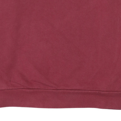 Mens UK Size L HUGO BOSS Red Pullover Sweatshirt