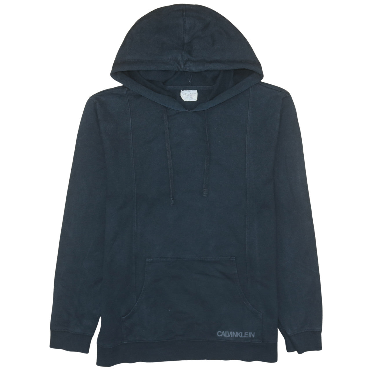 Mens UK Size M Calvin Klein Black Pullover Hoodie