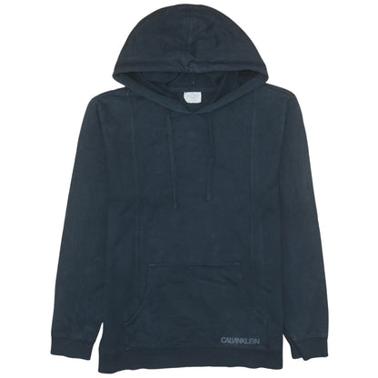 Mens UK Size M Calvin Klein Black Pullover Hoodie