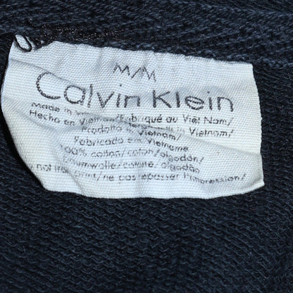 Mens UK Size M Calvin Klein Black Pullover Hoodie