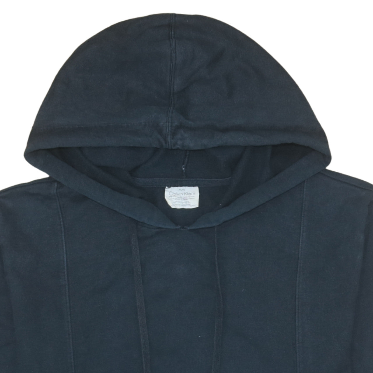 Mens UK Size M Calvin Klein Black Pullover Hoodie