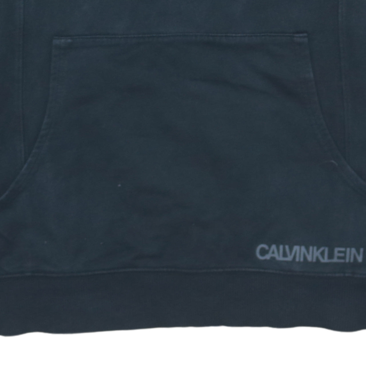 Mens UK Size M Calvin Klein Black Pullover Hoodie