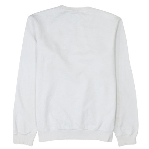 Mens UK Size M Champion White Pullover Sweatshirt