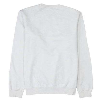 Mens UK Size M Champion White Pullover Sweatshirt