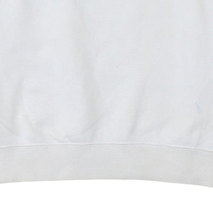 Mens UK Size M Champion White Pullover Sweatshirt