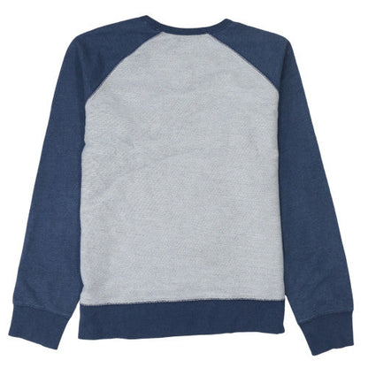 Mens UK Size XL Gap Blue Pullover Sweatshirt
