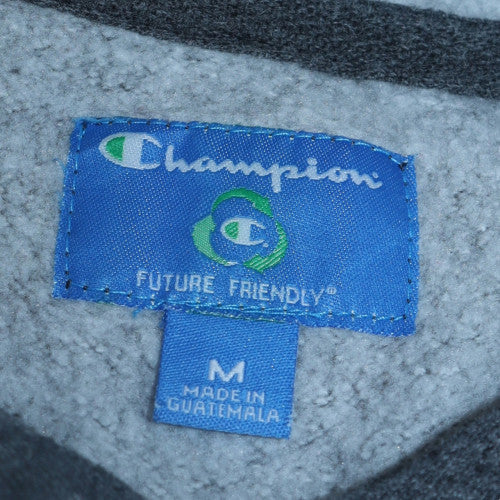 Mens UK Size M Champion Grey Pullover Hoodie