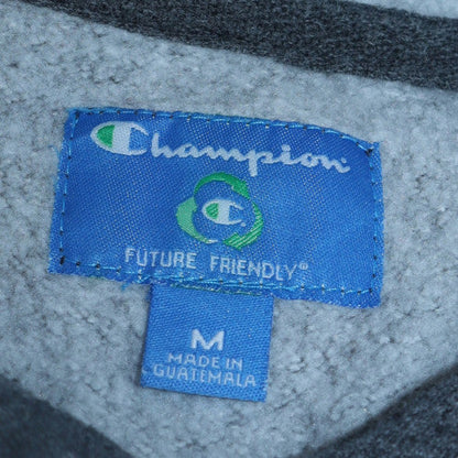 Mens UK Size M Champion Grey Pullover Hoodie
