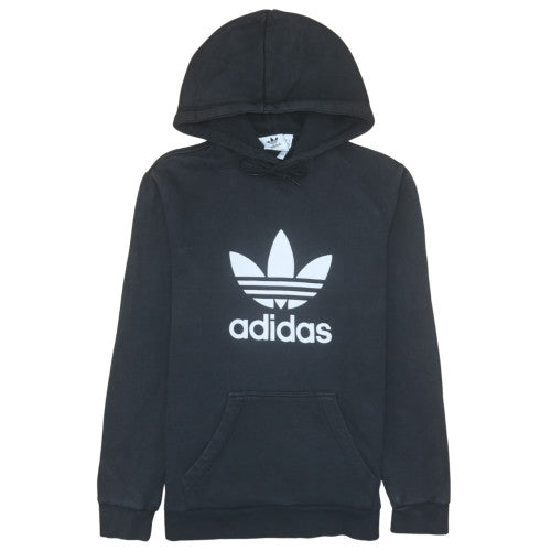 Mens UK Size S adidas Black Pullover Hoodie