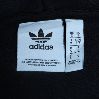 Mens UK Size S adidas Black Pullover Hoodie