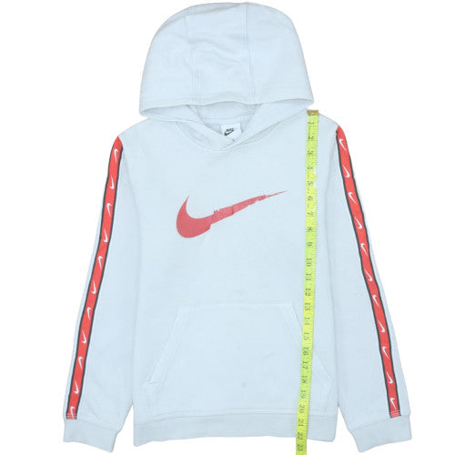 Teens UK Size 158 Nike White Pullover Hoodie