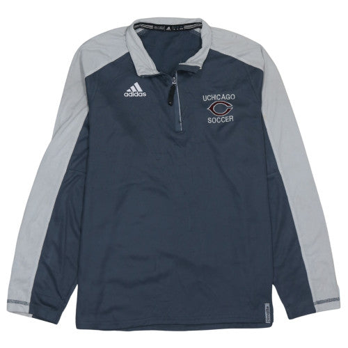 Mens UK Size M adidas Blue Pullover Sweatshirt